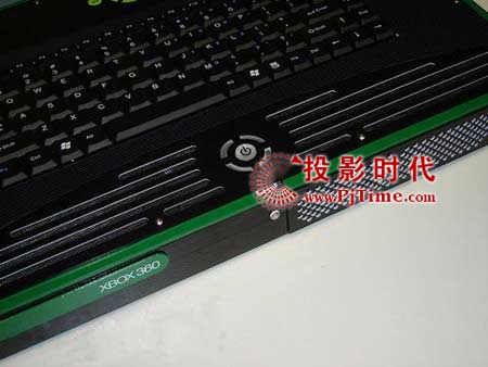 XBOX360 NB游戲機(jī) 前面板特寫(xiě)