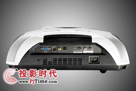 奧圖碼DVD投影機(jī)U2 背面圖