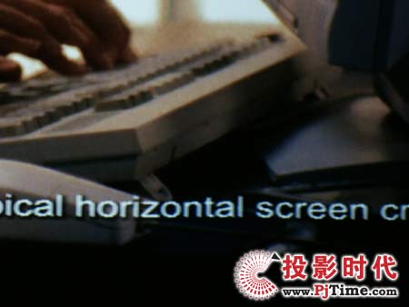 明基MP512ST文字和幻燈片效果