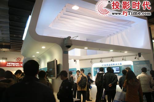 泰科安防與消防中國(guó) 展臺(tái)