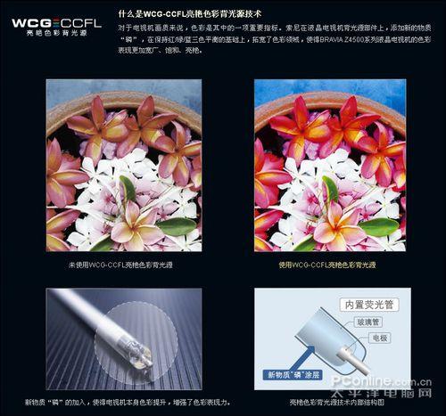 WCG-CCFL亮艷色彩背光源 明白看參數(shù)品牌平板電視技術(shù)功能介紹(2)