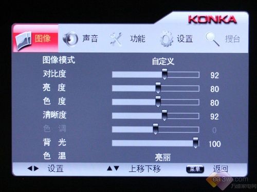 實(shí)測(cè)節(jié)能30% 康佳LC37GS80C液晶評(píng)測(cè)