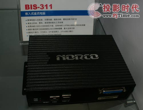 華北工控AMD GX級嵌入式準系統(tǒng)BIS-311