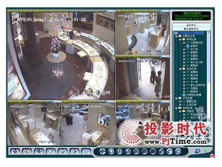 安格視視頻監控駐進戴儷爾飾品店