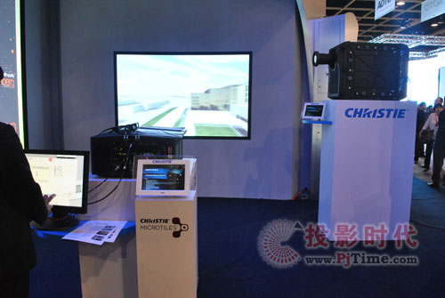 科視在亞洲視聽展依然力推數字顯示幕MICROTILES
