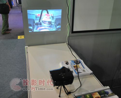 神話LED投影神秘現身香港 掀微投風暴