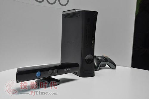 采用體感外設Kinect的微軟Xbox 360游戲機