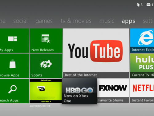 微軟推出針對Xbox One的免費影視APP