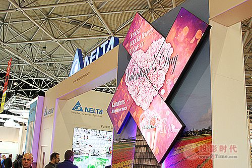 __ISE 2017չʾȫ4KⱳͶ@ʾVivitek̽®aƷ