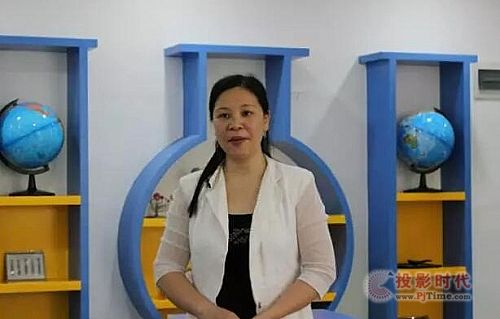 廣州體育東路小學鐘老師活動后接受采訪