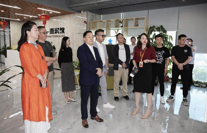 深圳市室內設計師協會設計師參觀一禾科技