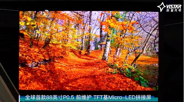 ȫ׿88ӢP0.5 ǰSo(h)TFTMicro-LEDƴ_߶ҕX(ju)w(yn)