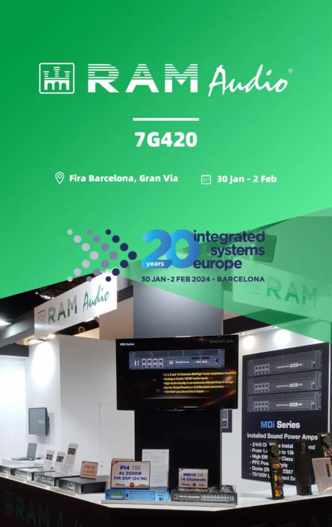 չA | RAM Audio ӚWҕ gϵyչ[ISE 2024