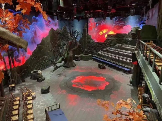 創(chuàng)維商用地磚屏、小間距顯示屏、透明屏等助力“新劉海砍樵”,傳承非遺文化